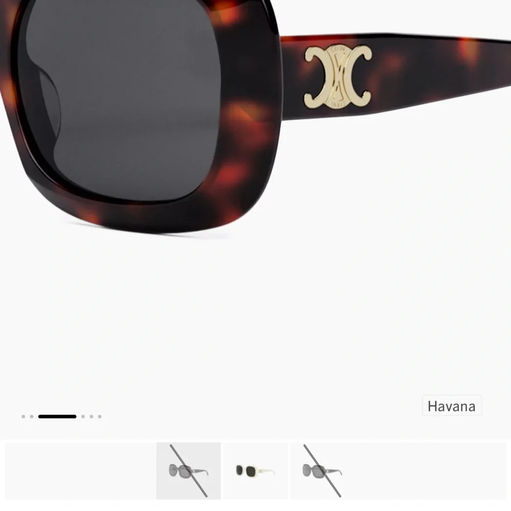 Celine Triomphe 53MM Square Sunglasses